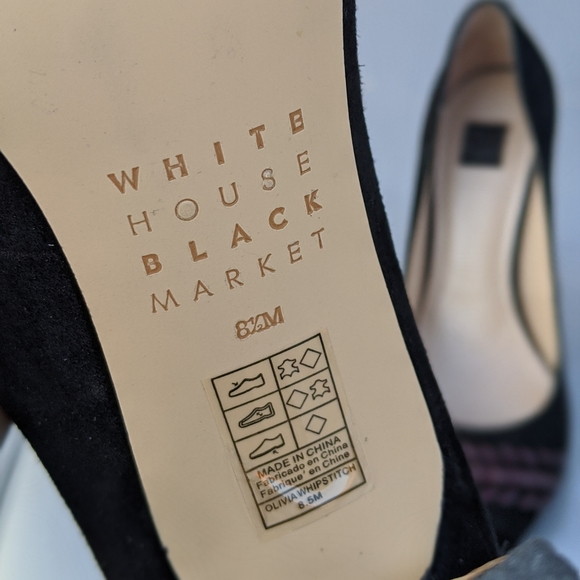 WHBM Olivia Whipstitch Heels - Picture 2 of 2
